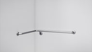 Type 260 - 32mm Satin Stainless Shower Grab Rail - Left Hand