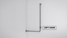 Type 244 - 32mm Stainless Steel Shower Grab Rail - Left Hand