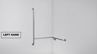 Type 251 - 32mm Stainless Steel Shower Grab Rail - Left Hand