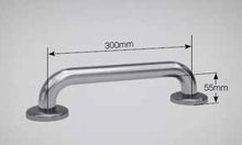 SSC - 32mm Satin Stainless Steel Grab Rail - Concealed Fixing