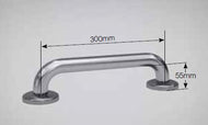 SSC - 32mm Satin Stainless Steel Grab Rail - Concealed Fixing