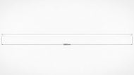 Heavy Duty Straight Shower Curtain Track -  3000mm
