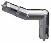 UB35 -U-Build 38mm Handrail Double Pivot Elbow