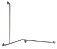 Type 257 - 32mm Stainless Steel Shower Grab Rail - Left Hand