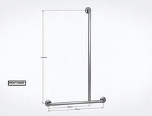 Type 259/M1MF & 258/M1MF - 32mm Stainless Steel Shower Grab Rail Concealed Fixing incl. M1 MF Hand Shower Kit & 391 Hand Shower Bracket