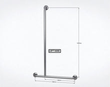 Type 259/M1MF & 258/M1MF - 32mm Stainless Steel Shower Grab Rail Concealed Fixing incl. M1 MF Hand Shower Kit & 391 Hand Shower Bracket