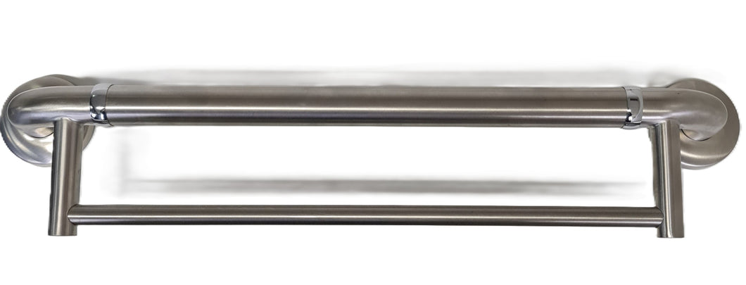 EZ54C(C410) EZ54C Combo Grab/Towel Rail 1 x EZ54 ends -pair, 1 x EZTube16mm@1265 , 1 x EZTube32mm@1210mm