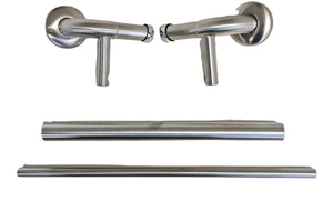 EZ54C(C410) EZ54C Combo Grab/Towel Rail 1 x EZ54 ends -pair, 1 x EZTube16mm@1265 , 1 x EZTube32mm@1210mm