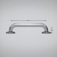 CP - 25mm Chrome Plated Brass Grab Rail - Exposed Fixing