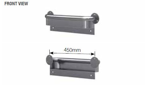 Anti-Ligature Grab Rail - Horizontal