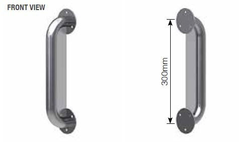Anti - Ligature Grab Rails - Vertical