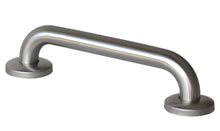 BCBR -32mm Bariatric Stainless Steel Straight Grab Rail with Clean Seal Flange - Rated to 300kg