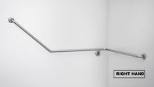 Type 101 - 32mm WC Stainless Steel Grab Rail - Right Hand