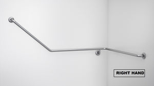 Type 101 - 32mm WC Stainless Steel Grab Rail - Right Hand