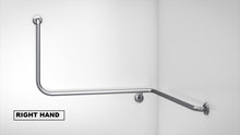 Type 95 - 32mm 90 Deg WC Stainless Steel Grab Rail - Right Hand