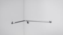 Type 260 - 32mm Satin Stainless Shower Grab Rail - Left Hand