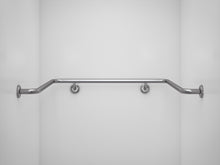 Type 243 - 32mm Stainless Steel Shower Grab Rail - Concealed Fixing