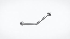 Type 131 - 32mm 40 Deg Reversible WC Stainless Steel Grab Rail