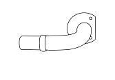 EZ15 - 32mm Modular Corner Elbow End Concealed Fixing - (Single Only)