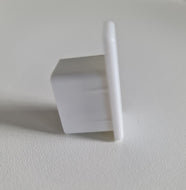 A611HD - End Stop for Heavy Duty Track only (WHITE)