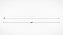 A1200 - Standard Straight Shower Curtain Track - 1200mm