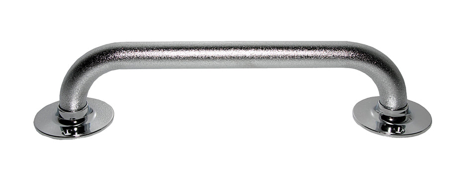 CP-Peened - 25mm Chrome Plated Brass Grab Rail  (Firm Grip) - Exposed Fixing