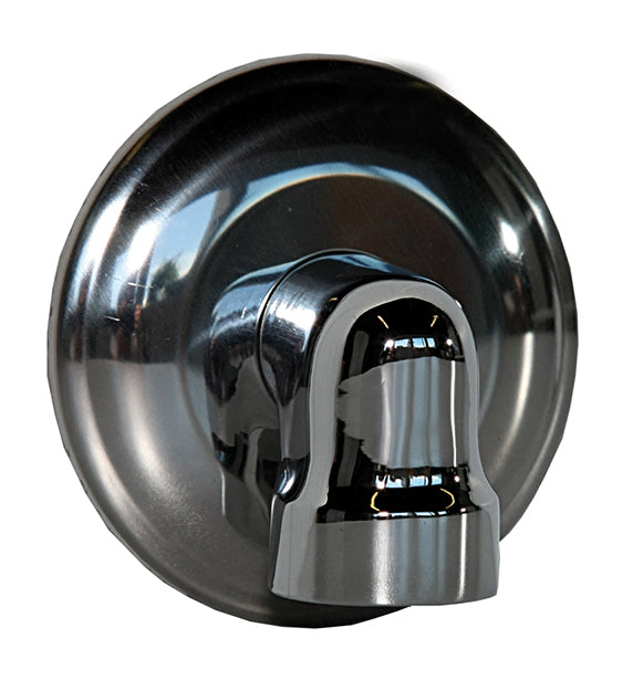 M594 - Chrome Plated M&F Elbow with Cover Plate