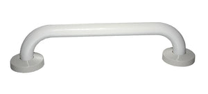 PCC-Ripple Finish - 25mm Grab Rail - White - Concealed Fixing
