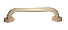 PCC-Ripple Finish - 25mm Grab Rail - Almond Ivory - Concealed Fixing