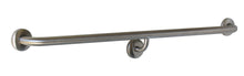 Type 111 - 32mm WC Stainless Steel Grab Rail with Under Slung Concealed Fixing