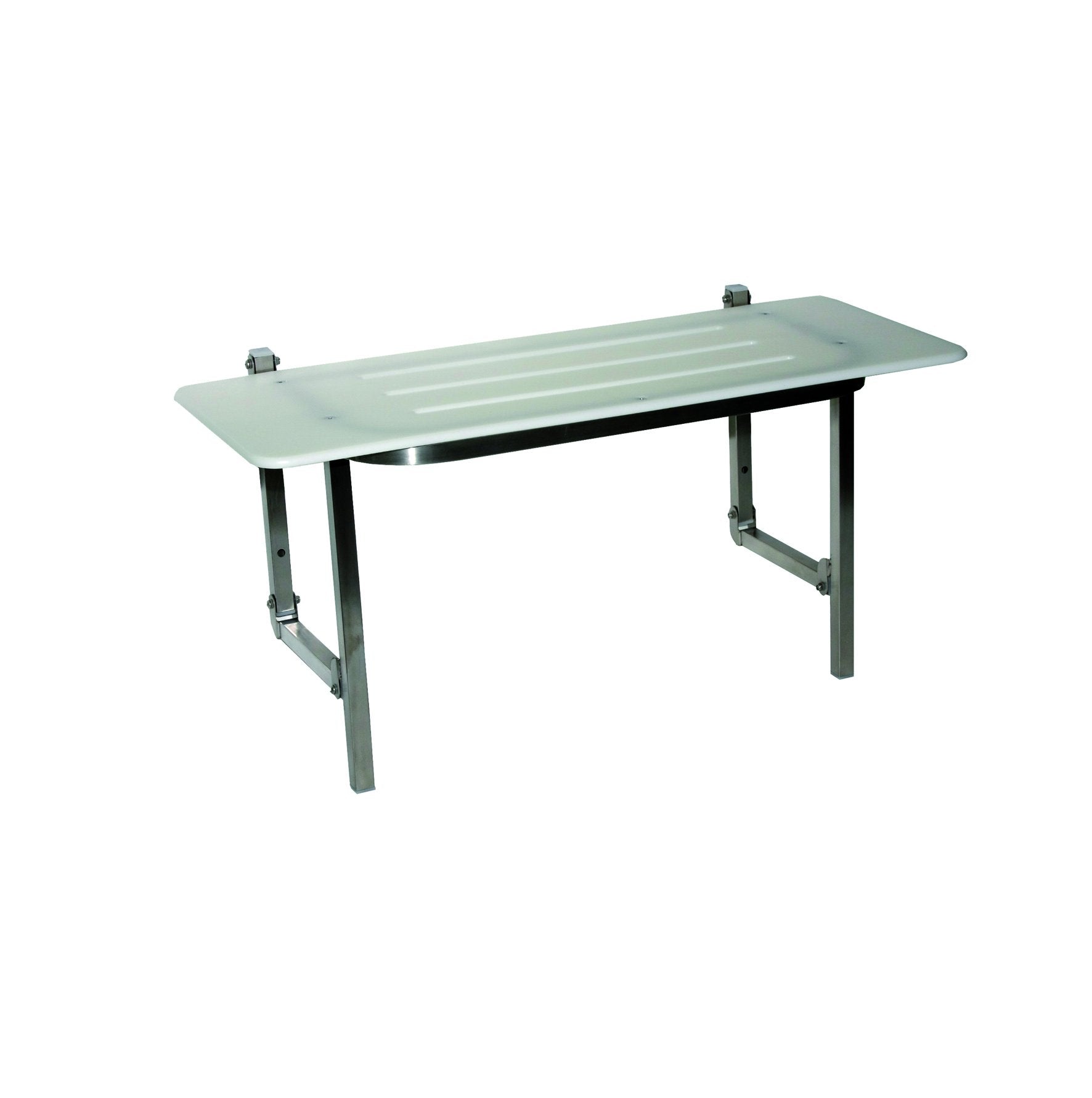 Type 522ED Extra Deep Shower Seat Stainless Steel Frame 960mm